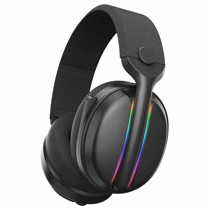 Casque gaming - LED - sans fil - Neuf