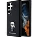 Custodia in silicone Karl Lagerfeld Ikonik per Samsung Galaxy S24 Ultra, nera