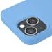 Coque pour iPhone 15 Édition Color Skin en TPU avec Intérieur Doux Bleu clair