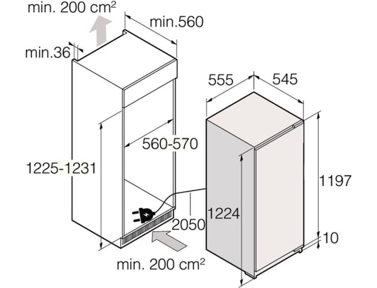 R31231I ENCASTRABLE 123 CM - vue 4