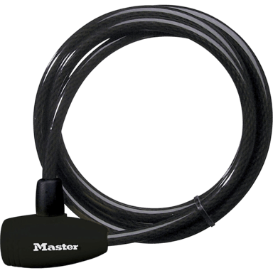 Cavo antifurto Master Lock n° 8154EURD 1,80 m Nero