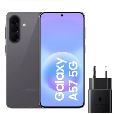 Samsung Galaxy A57 5G 6,7'' 128GB Grigio+Caricabatterie [Version Internationale]