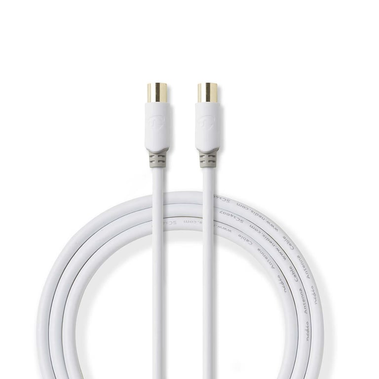Nedis CSBW40015WT20 câble coaxial Neuf - vue 3