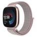 imoshion Bracelet en nylon pour Fitbit Versa 4/ 3 / Sense (2) - Rose