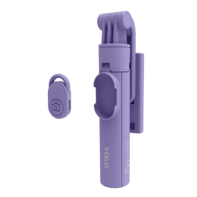Celly CLICKSFSTICKVL palo para autofotos Smartphone Violeta