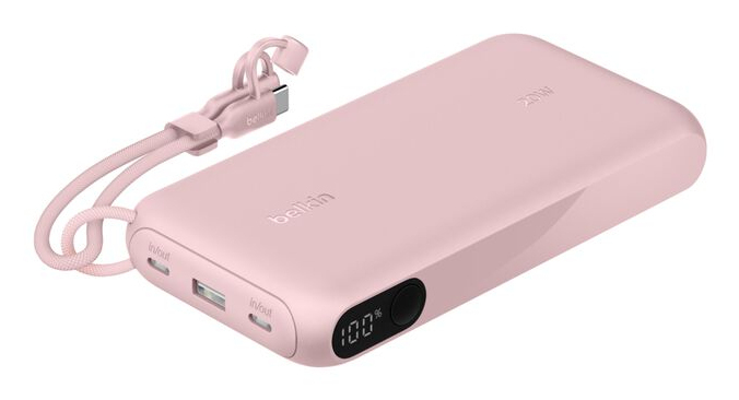 Belkin BPB028HQPK batería externa 20000 mAh Rosa