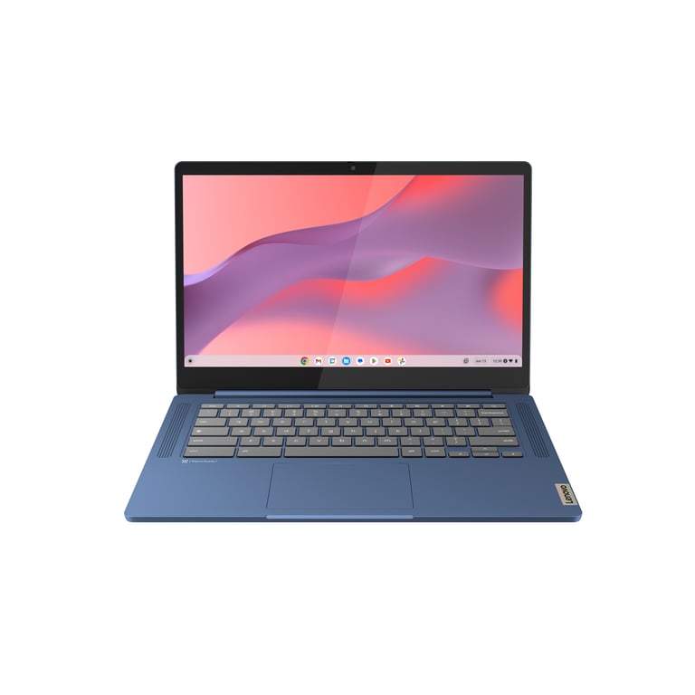 Lenovo IdeaPad Slim 3 Chrome 14M868 Ordinateur Portable 14'' HD MediaTek Kompanio 520 RAM 4Go SSD Arm Mali G52 2EE MC2 GPU Chrome OS Clavier AZERTY Français - vue 2