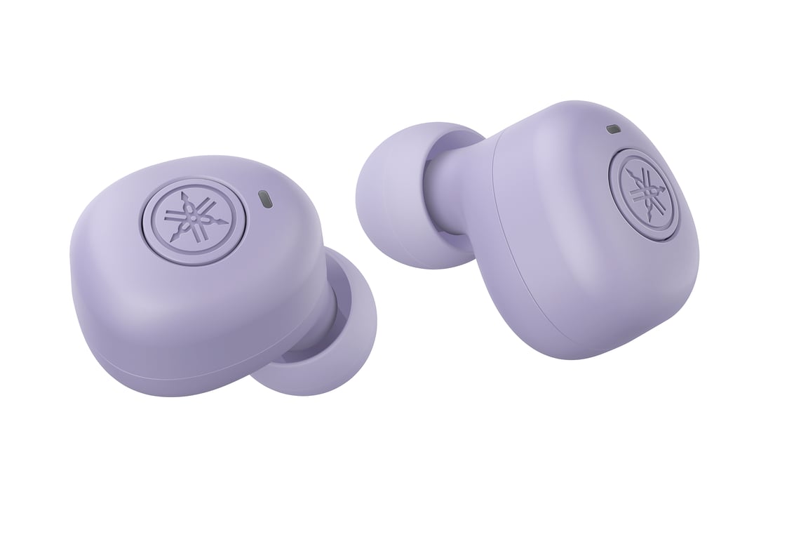 Yamaha TW-E3B Casque True Wireless Stereo (TWS) Ecouteurs Musique Bluetooth Violet - Neuf