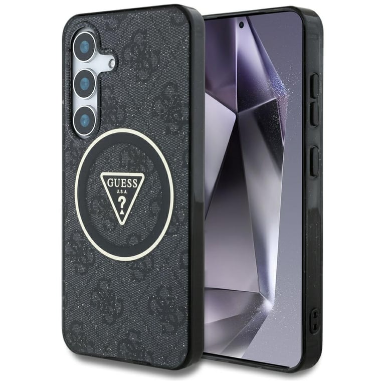 Guess Étui Triangle Buttons MagSafe pour Samsung Galaxy S25