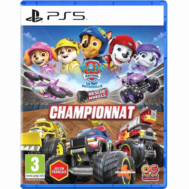 Paw Patrol™ : Rescue Wheels™ Championnat PS5 - vue 5