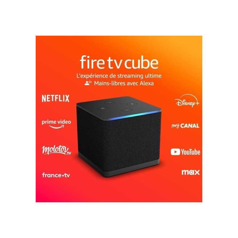 Passerelle multimédia AMAZON Fire TV Cube avec Alexa 2022 - Neuf