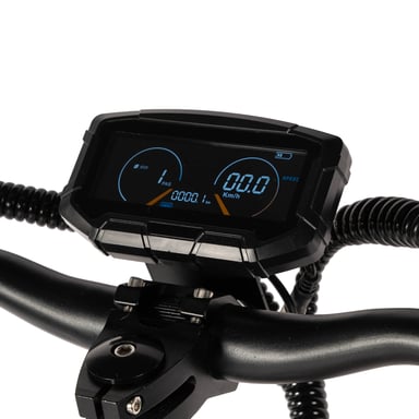 Patinete Eléctrico MAXTURN X1 - 1000W 48V15.6Ah 10'' Neumáticos Tubeless Scooter Eléctrico Chasis Aluminio - Negro