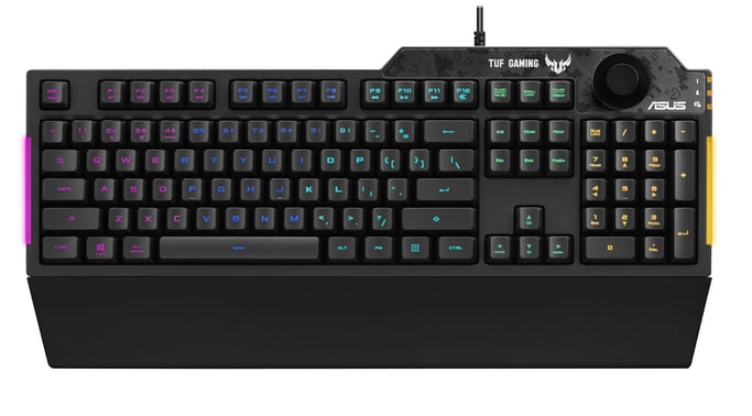 Tastiera USB ASUS TUF GAMING K1 Nero