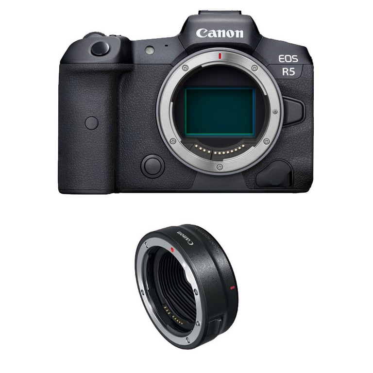 CANON EOS R5 nu + Bague EF EOS R Neuf - vue 3
