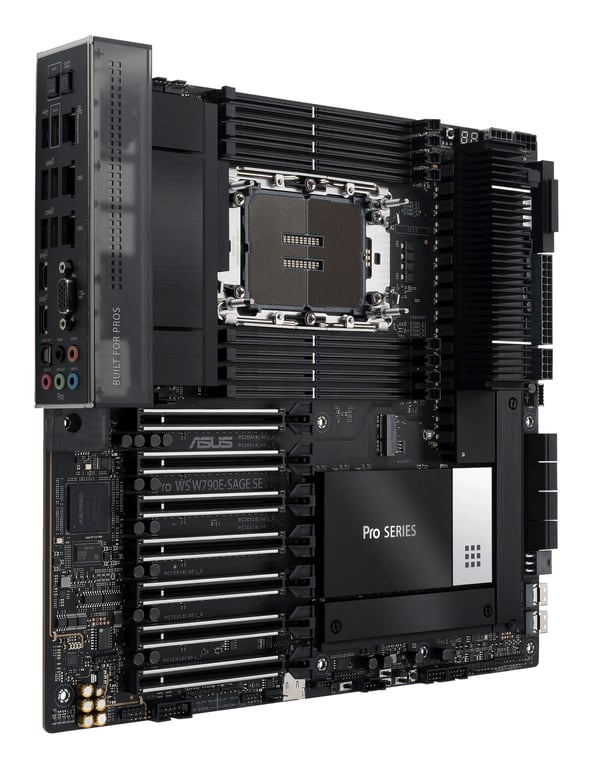 ASUS PRO WS W790E SAGE SE Intel W790 LGA 4677 Socket E EEB Neuf - vue 3