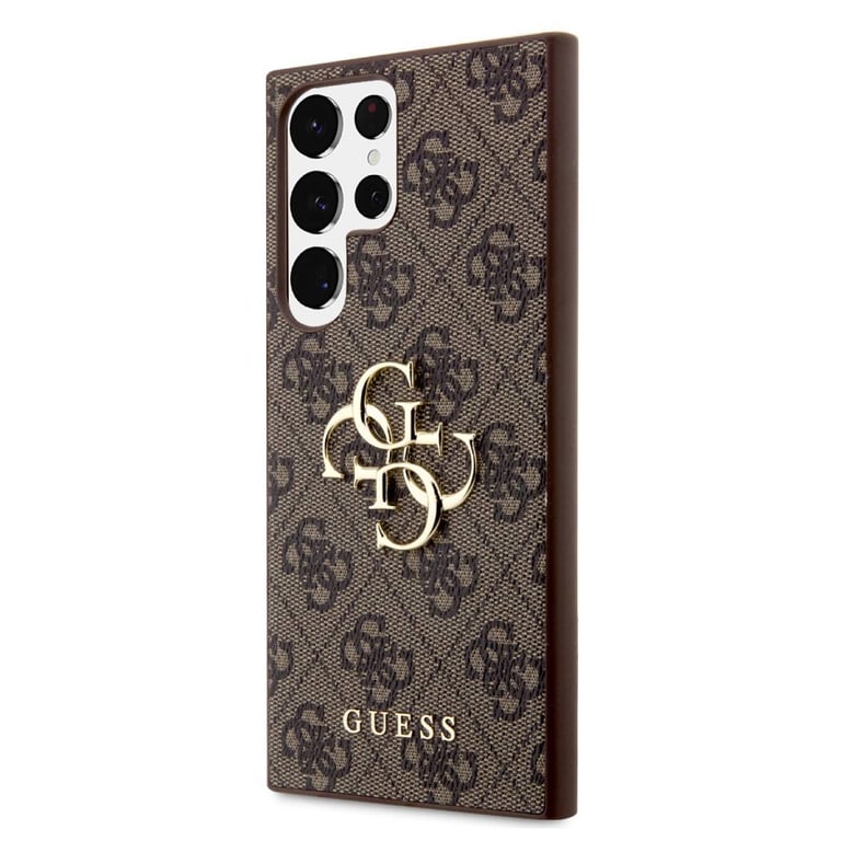 Coque de téléphone Guess S24 Ultra Texture saffiano Protection chocs - vue 3