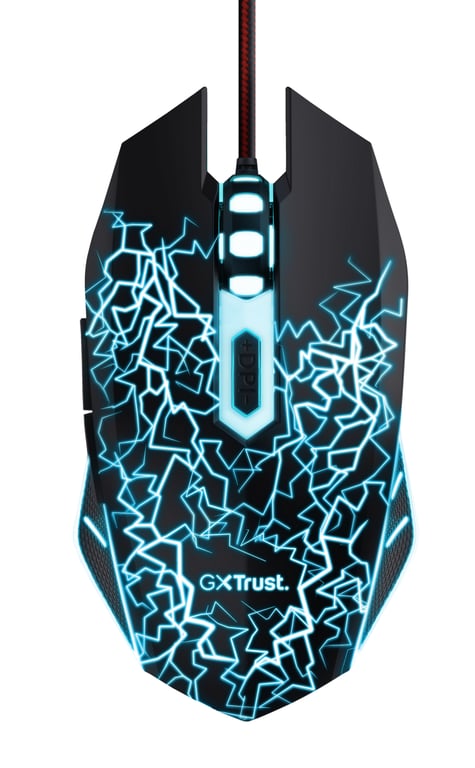 Souris Gaming Trust 24752 – Ambidextre USB Type-A 4000 DPI, 6 Boutons - vue 2