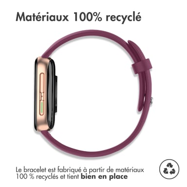 imoshion Bracelet sport en silicone pour Oppo Watch 46 mm - Bordeaux