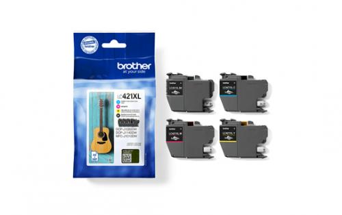 BrLC421XLVAL 4pack Ink Cartridge - vue 2