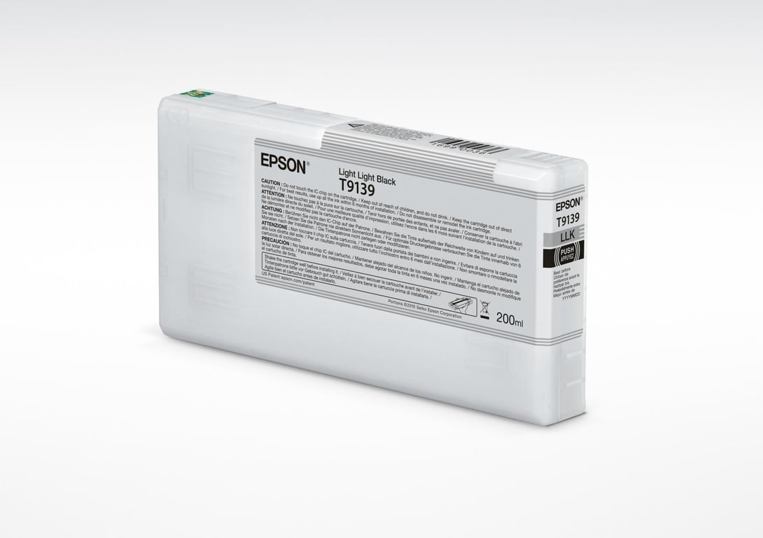 Materiale di consumo Cartucce di inchiostro Ultrachrome HDR T9139 Confezione singola 1 x 2000mlNero Light Li - C13T913900 - Neuf