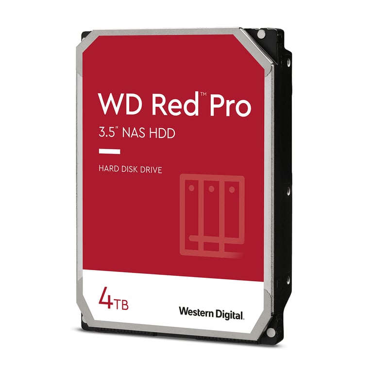 Western Digital Red Pro disque dur 4 To 7200 tr/min 256 Mo 3.5  SATA - Neuf