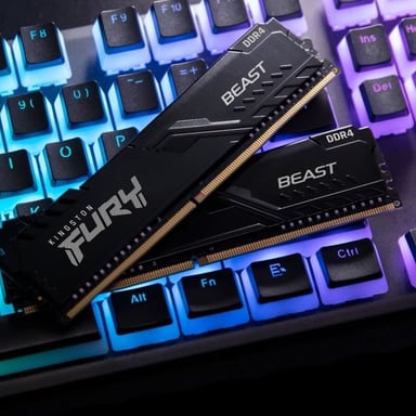 Kingston Fury? Beast DDR4 Kit 32 GB (2 x 16 GB) - 3200 MHz - C16