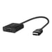 Belkin AV10170BT adaptador de cable de vídeo 2,5 m VGA (D-Sub) HDMI tipo A (Estándar) Negro