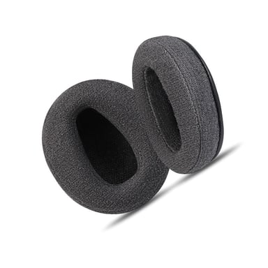 Almohadillas de Repuesto para Auriculares Sony WH-CH710N, Tela de Algodón Suave, Gris Oscuro (2 Unidades)