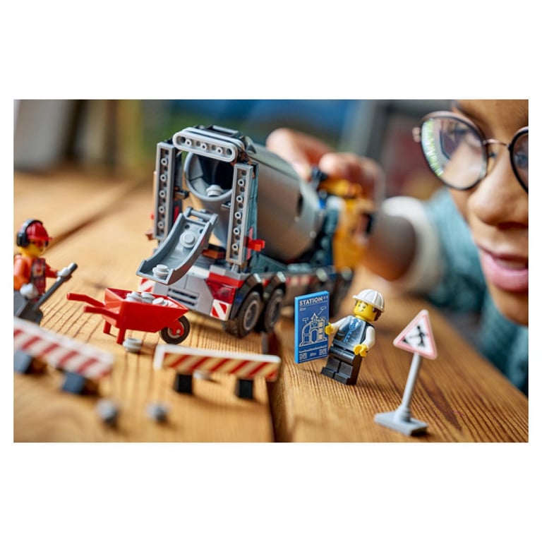LEGO City La bétonnière 60478 - vue 3