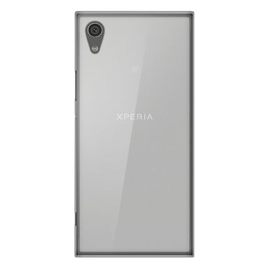 Coque silicone unie compatible Givré Blanc Sony Xperia XA1