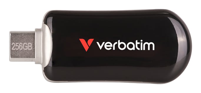 Verbatim 30226 unidad flash USB 256 GB USB Tipo C 3.2 Gen 1 (3.1 Gen 1) Negro