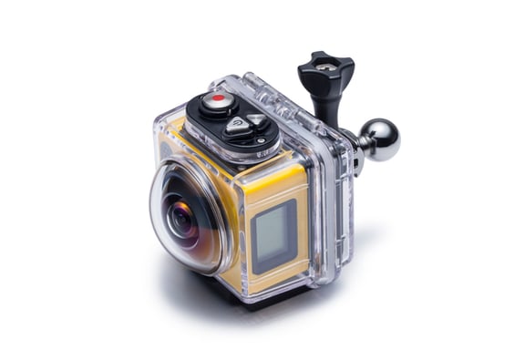 Kodak PIXPRO SP360 4K Aqua fotocamera sportiva d'azione 12,76 MP Full HD CMOS 25,4 / 2,33 mm (1 / 2,33'') Wifi 102 g