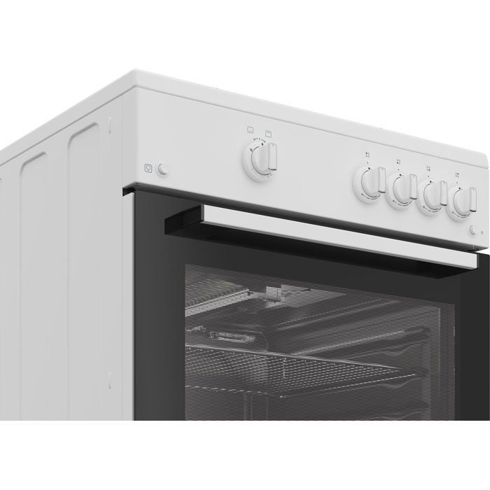 Gazinière Indesit I6GGKMWF – 4 Foyers, 64L, Convection Naturelle - vue 9