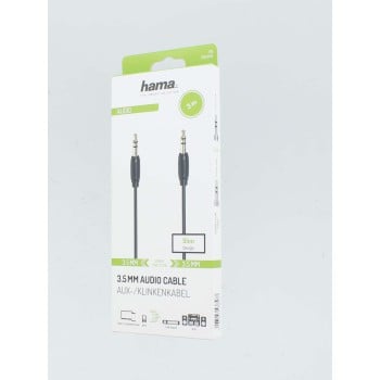 Hama 00205263 cavo audio 3 m 3,5 mm nero