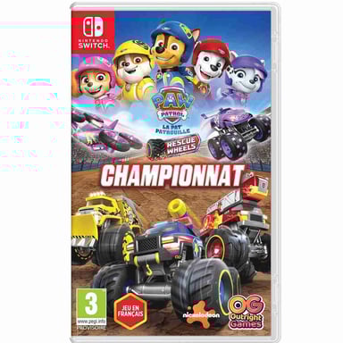 PAW Patrol la Pat Patrouille Rescue Wheels Championnat (SWITCH)