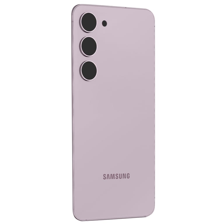 Vitre Arrière pour Samsung Galaxy S23 avec Lentille Caméra Original Lavande Neuf - vue 4