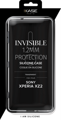 Guscio sottile e invisibile per Sony Xperia XZ2 1,2 mm, trasparente