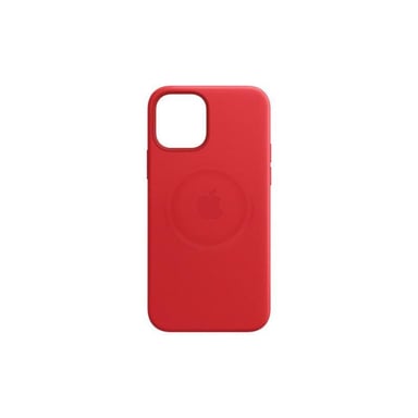 APPLE iPhone 12 Pro Max Funda de piel con MagSafe - (PRODUCT)RED