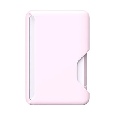 Porte-cartes pour iPhone 13 / 14 / 15 MagSafe ClickLock Ultrafin Rose