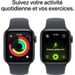 Apple Watch SE (3nd generation) OLED 40 mm Digital 324 x 394 Pixeles Pantalla táctil 5G Negro Wifi GPS (satélite)