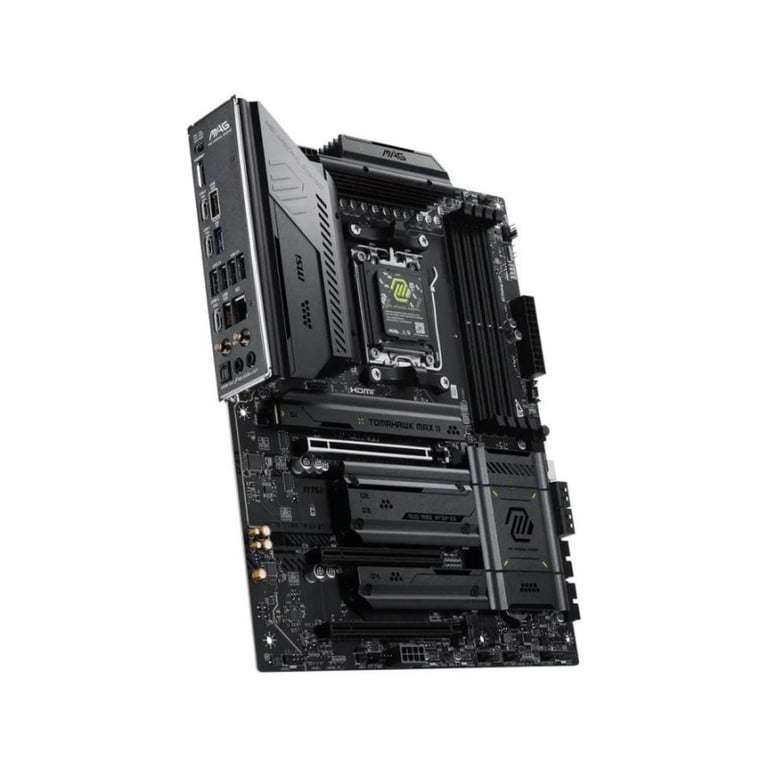 MSI MAG B850 Tomahawk Max WiFi II Carte mère ATX pour processeurs AMD Ryzen 90008000 / 7000 AM5 VRM SPS DDR5 Memory Boost OC jusqu'à 8400+MT/ PCIe 5.0 x16 .2 Gen5 Wi FI 7 5G LAN - vue 4