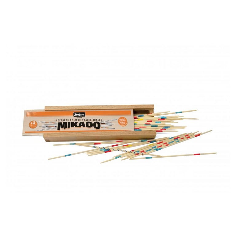 Jeu de Mikado en Bois avec Coffret Élégant Parfait pour Enfants et Adultes Neuf - vue 2