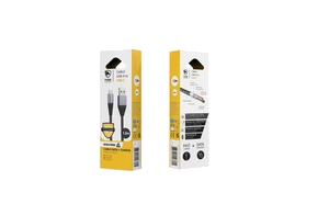 Tiger Cable Ultra Resistant 3A Usb/Type C 1.2M Gris