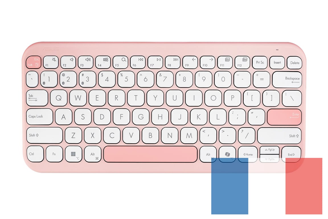 Asus Clavier Marshmallow KW100 Rose - Neuf