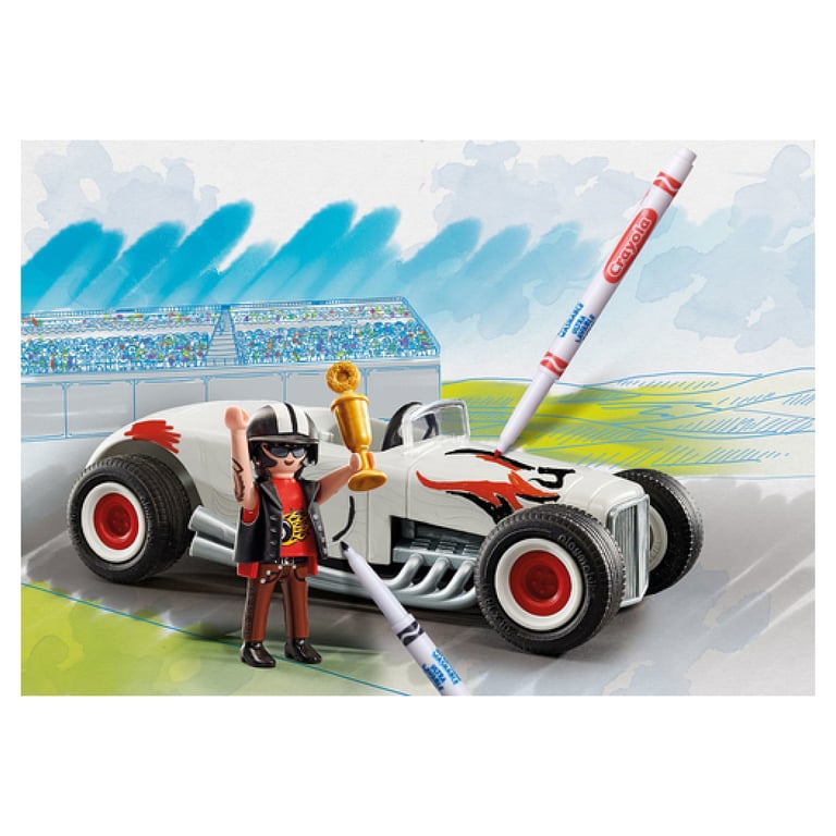 Voiture de Course PLAYMOBIL 71376 - Multicolore pour Enfants de 5 à 12 Ans - Neuf