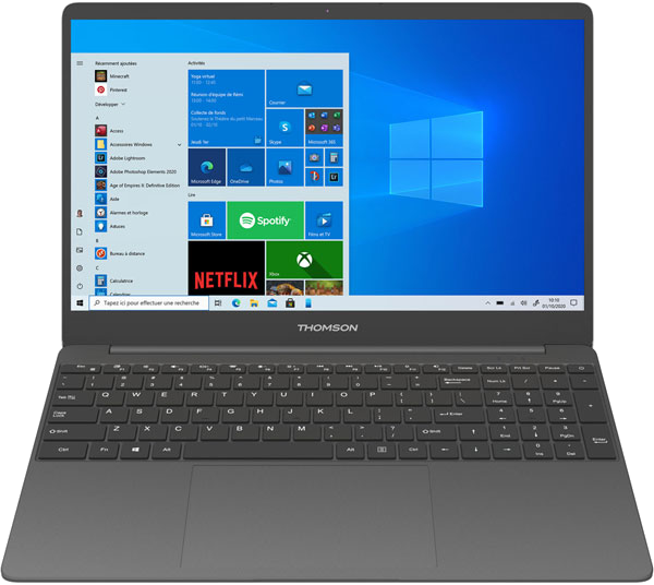 NEO X - 15.6p / i5 / 8Go / 512Go / W10 / Gris