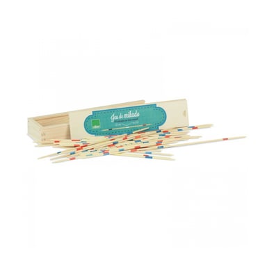 Juego clásico Mikado de madera - Artesanía francesa de calidad