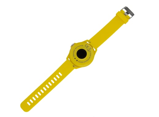Forever Colorum, montre connecté bluetooth 5.0 IP68, Jaune