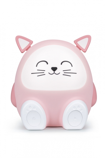 Enceinte Bluetooth® Veilleuse Chat Bigben Audio - vue 3