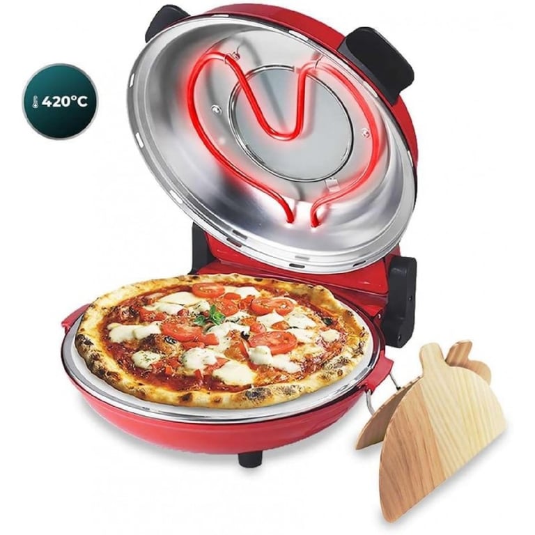 CECOTEC 03826 - Appareil à pizza Fun Pizza&Co Mamma Mia Vista - Neuf